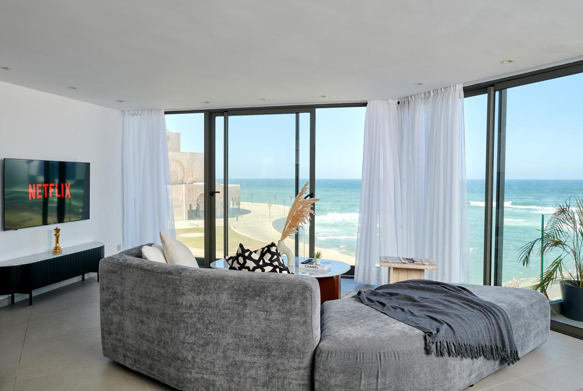 Apartment Sea View B22 -Mosquee Hassan II By Thecasaedition Kazablanka Dış mekan fotoğraf